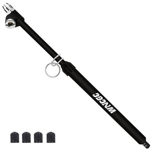 Air Pressure Gauge, Heavy Duty Air Gauge Tire Pressure with Two Side Aluminum Sc