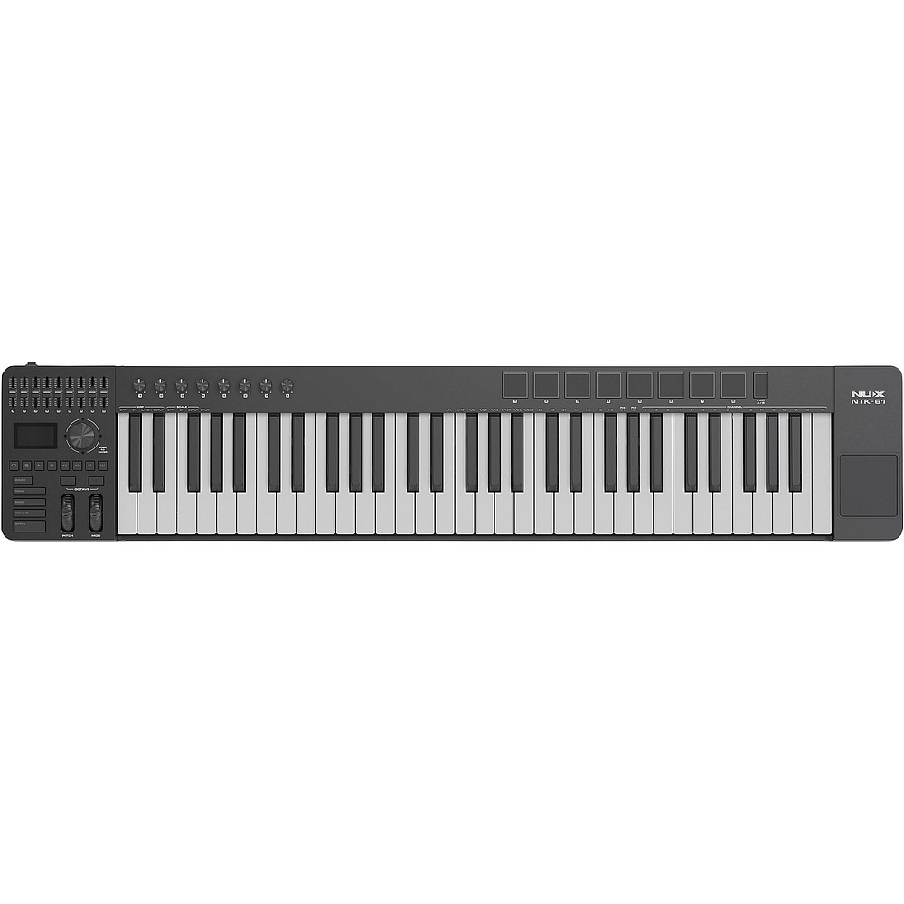 NUX NTK61 MIDI Keyboard Controller Black LN