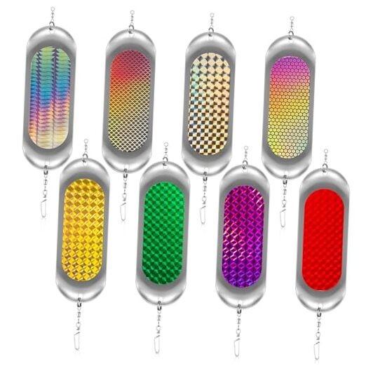Kokanee Dodger Fishing Dodgers Flashers for Trolling 4.5 Inch 8 Fashion Color
