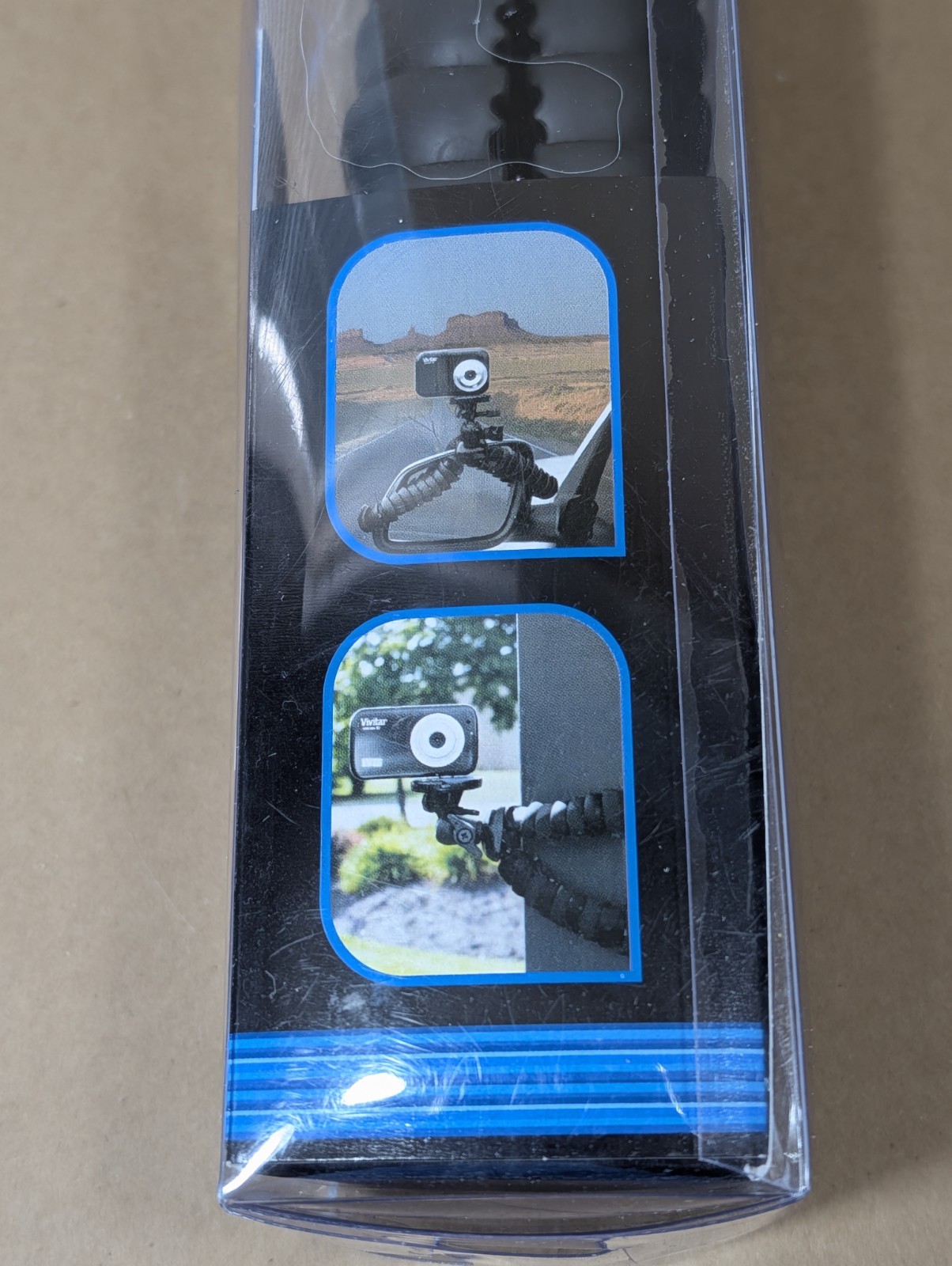 Vivitar Spider Tripod Black (VIV-SP-12-BLK) Rubberized Camera Mount- NEW