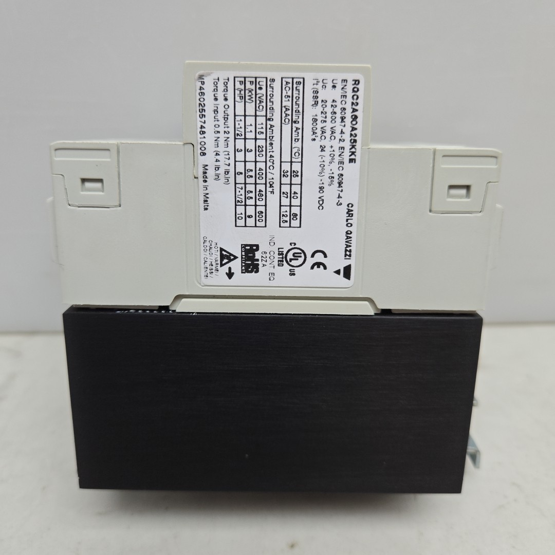 Carlo Gavazzi RG Solid State Switch RQC2A60A25KKE