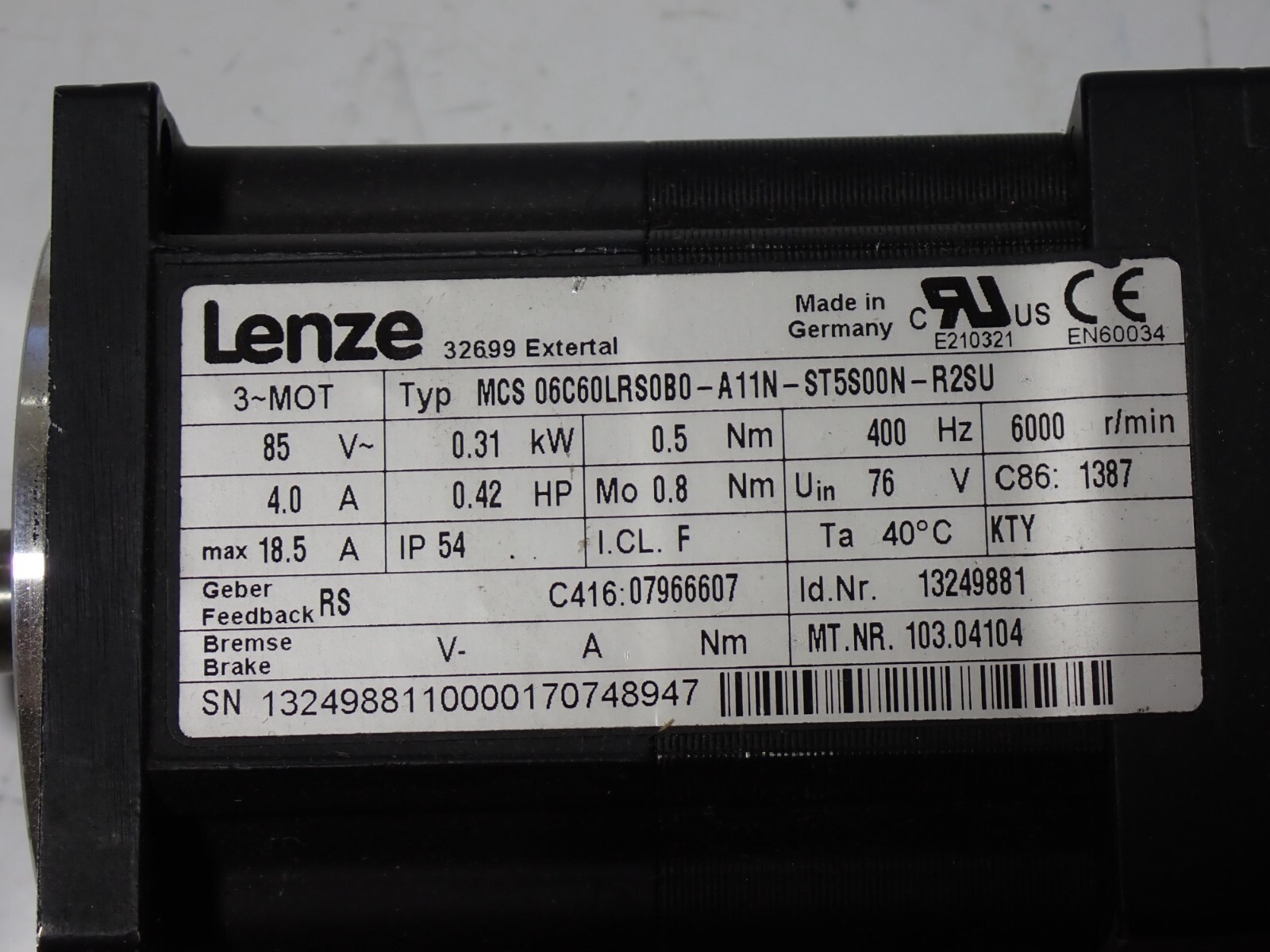 STI 44506-6520 SAFETY SWITCH