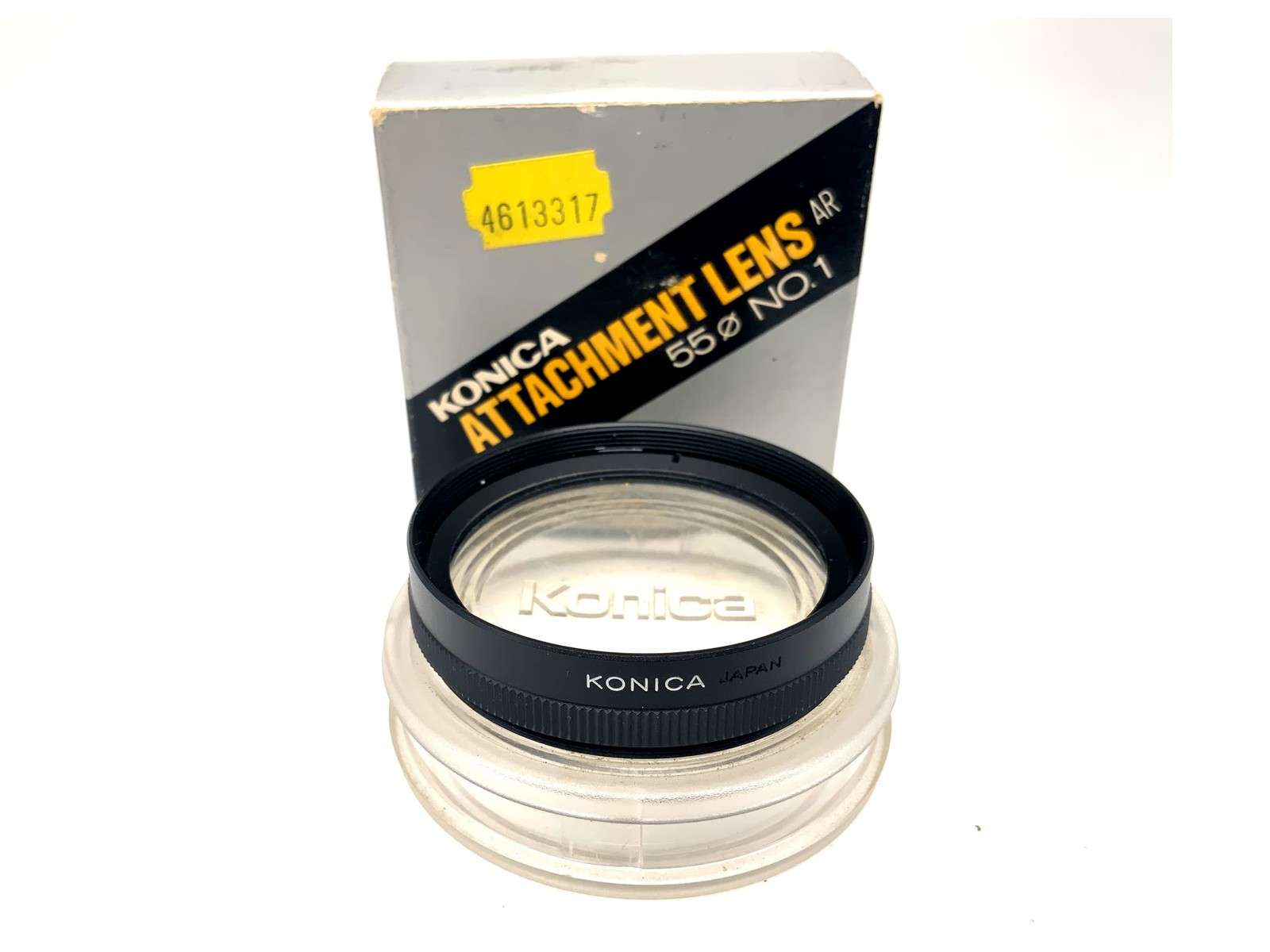 Konica Macro Lens Attachment Lens AR 55 No. 1 In OVP Filter 55Mm Circular