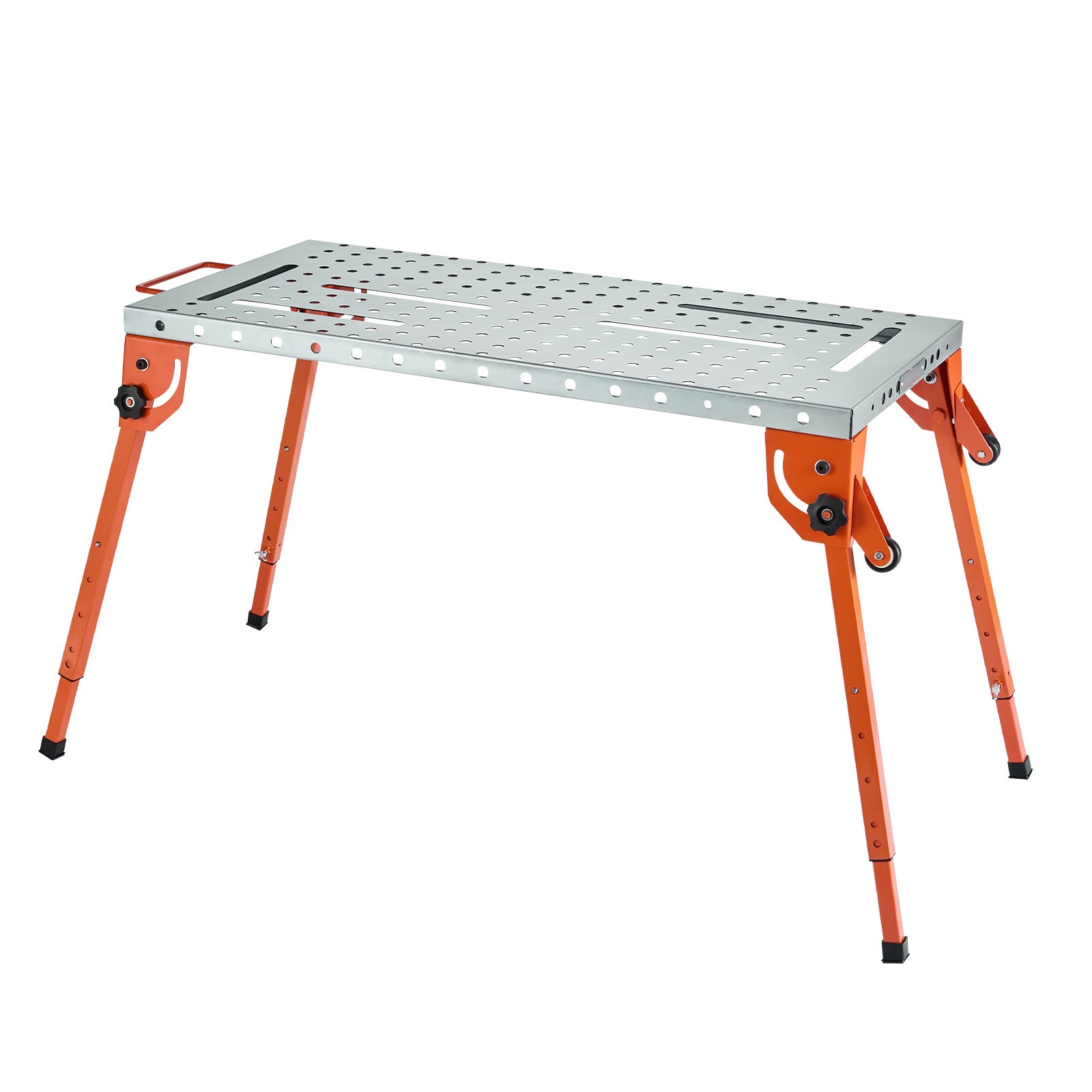Welding Table 44" x 21" 500LB Folding Workbench Adjustable Height
