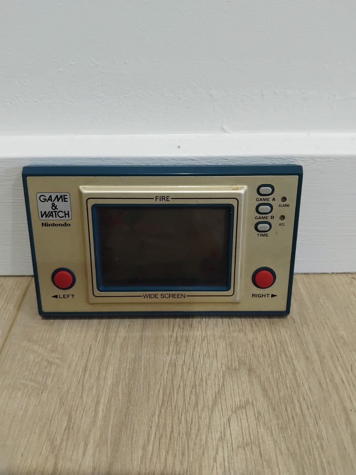 Vintage Nintendo Game And Watch Fire Handheld Game