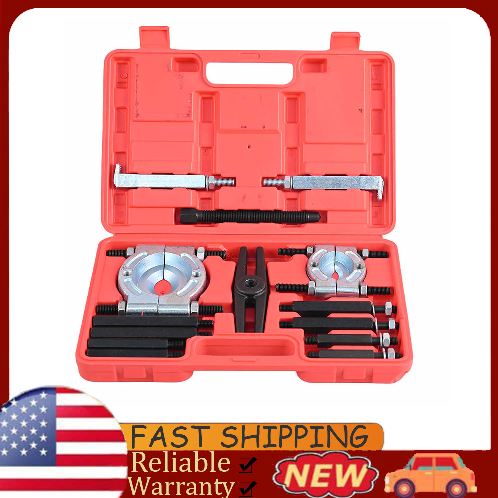 14Pcs 5 Ton Bearing Puller Set Heavy Duty Bearing Separator Tool Kit with Storag