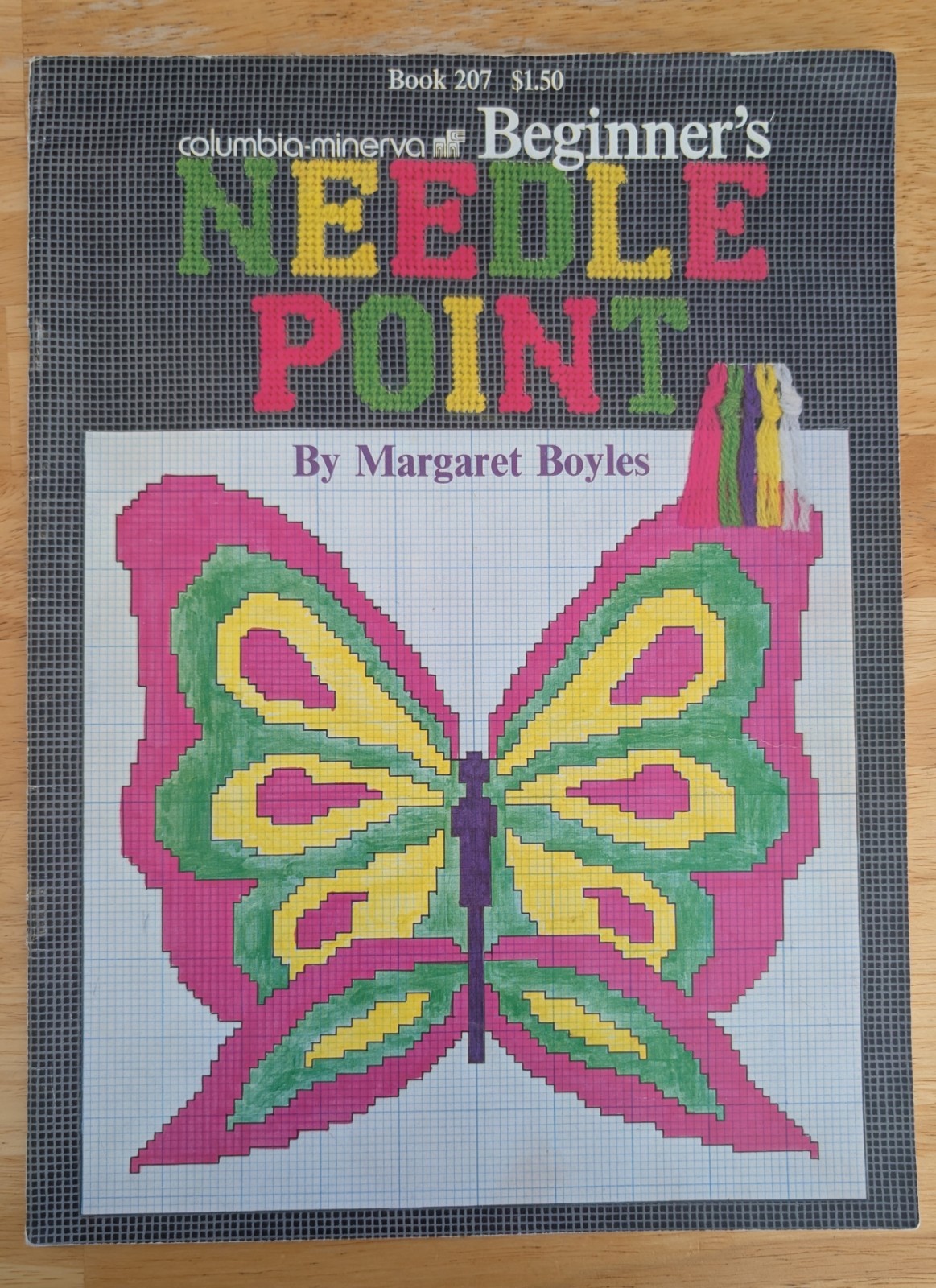 Columbia-Minerva Beginner's Needlepoint Booklet