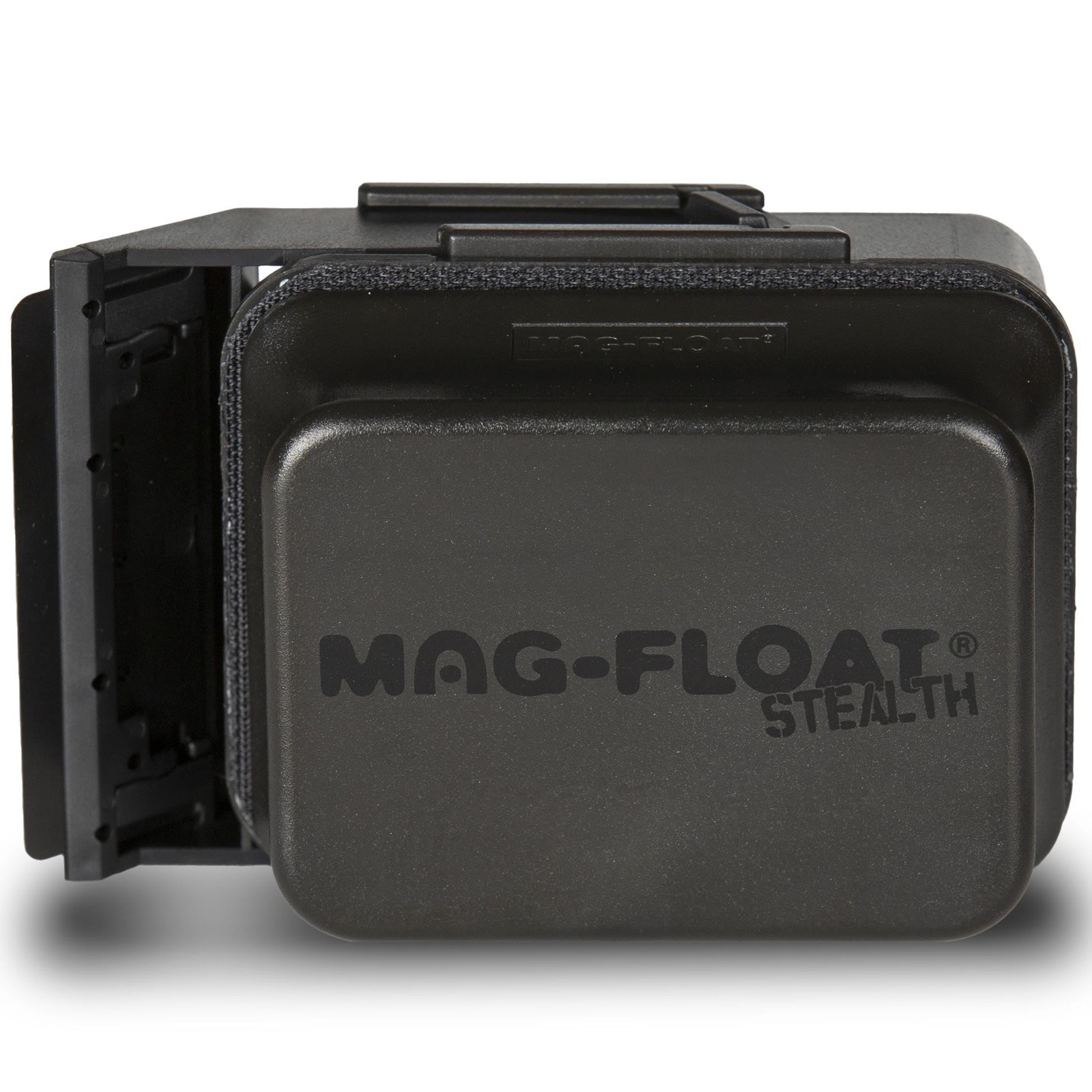 Large Black Stealth Glass Magnet Aquarium Scraper Cleaner with Blade - Floati...