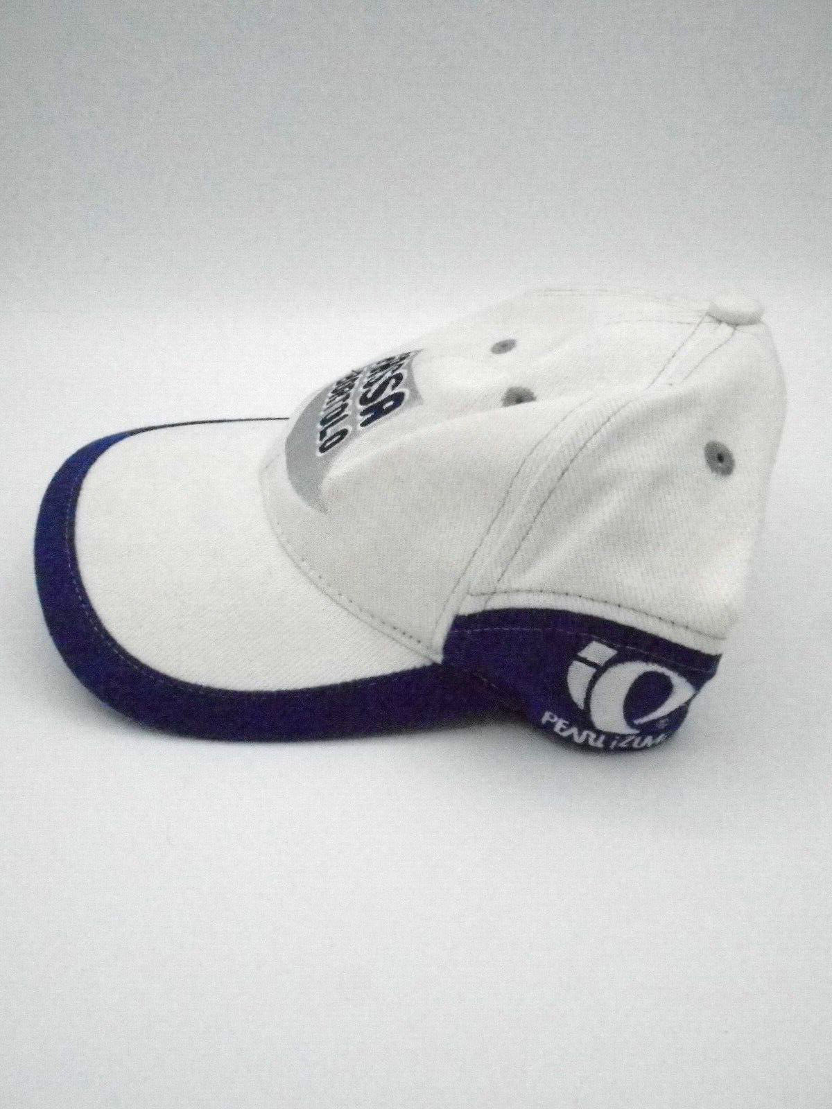 2002 Pearl Izumi Fassa Bortolo Cycling Team Adjustable Baseball Cap in White