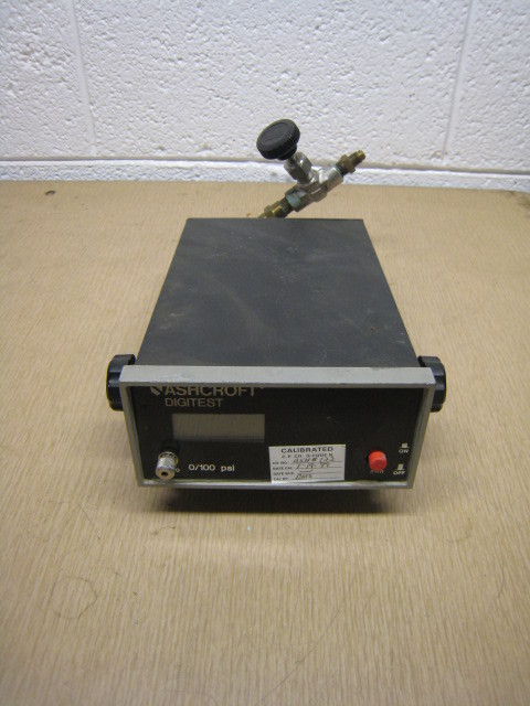 ASHCROFT Digitest 2545C Digital Pressure Indicator 0-100 psi USED FREE SHIPPING