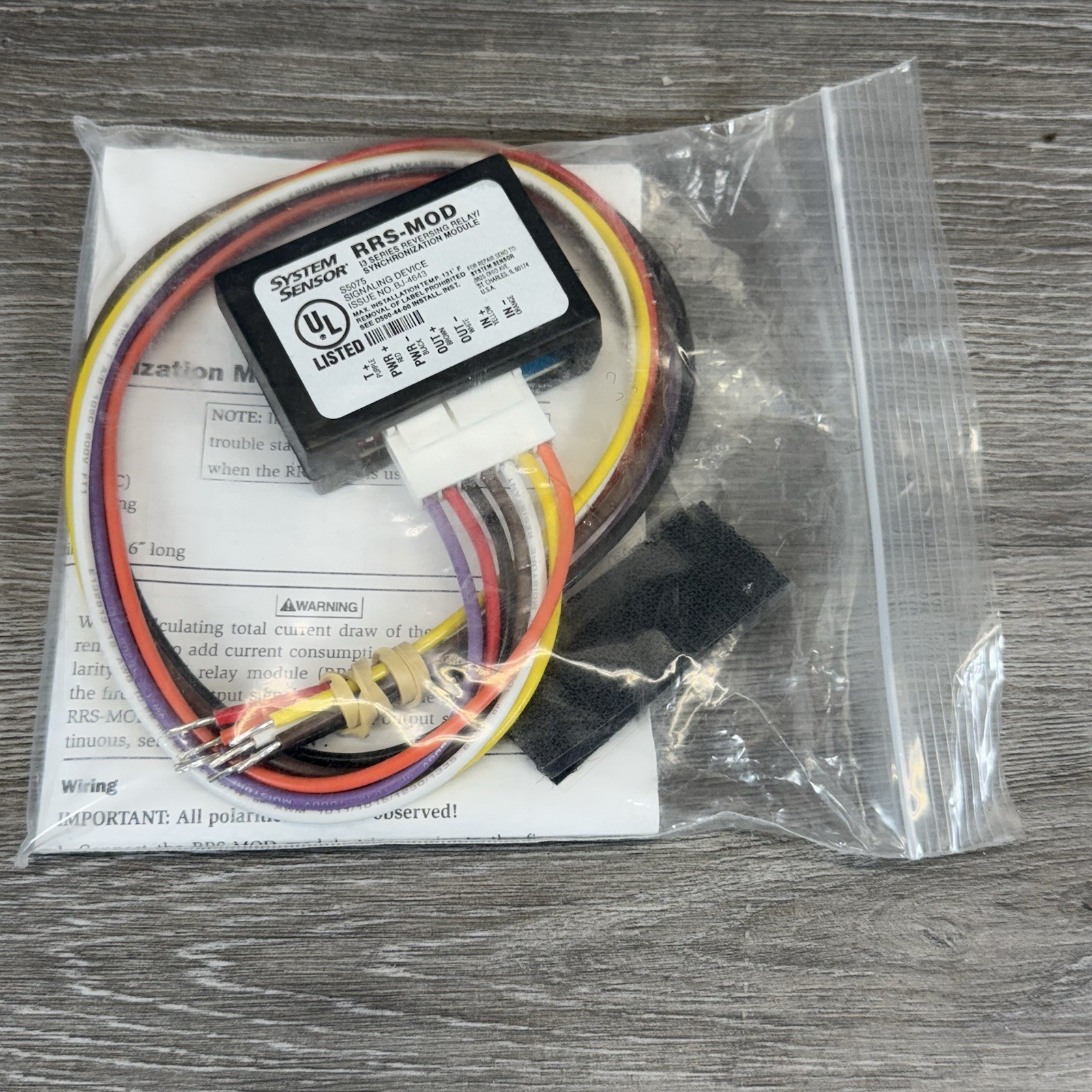 System Sensor RRS-MOD Reversing Relay/ Synchronization Module