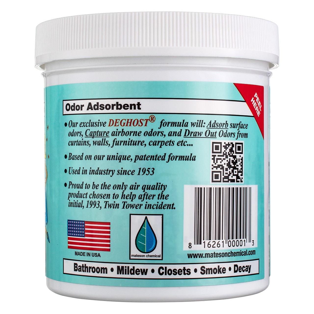 3 Pack Bad Air The Original All-Purpose Sponge, 14 oz
