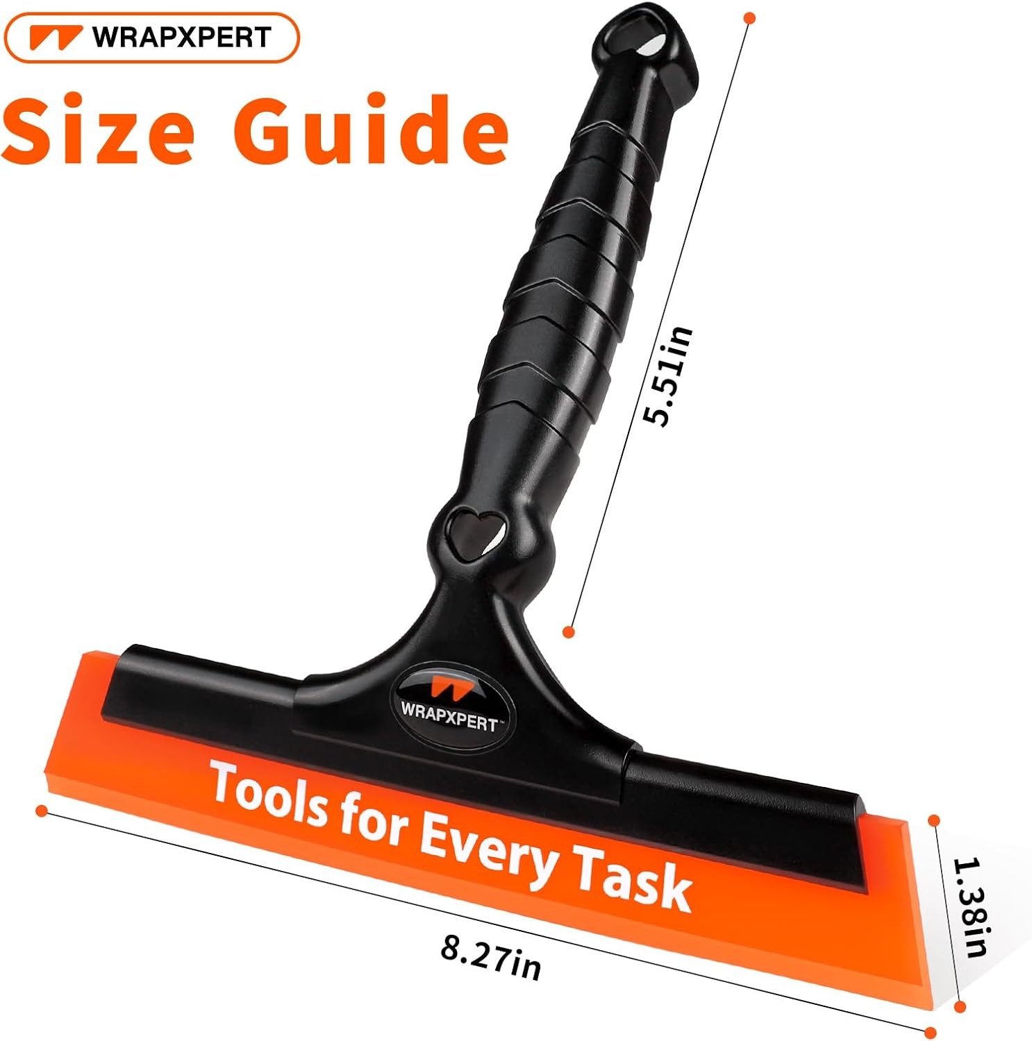 Window Tint Squeegee 8.3-Inch Silicone Squeegee for Car Windows, Window Tint