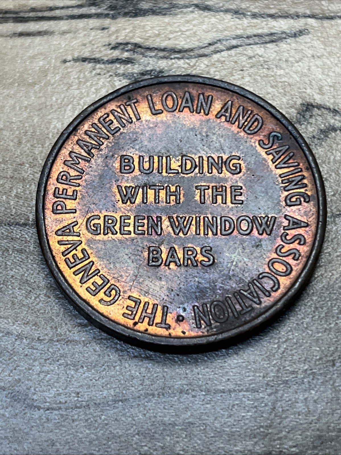 Geneva Permanent Loan& Saving Assn. Geneva, N. Y. 50yrs. *C361