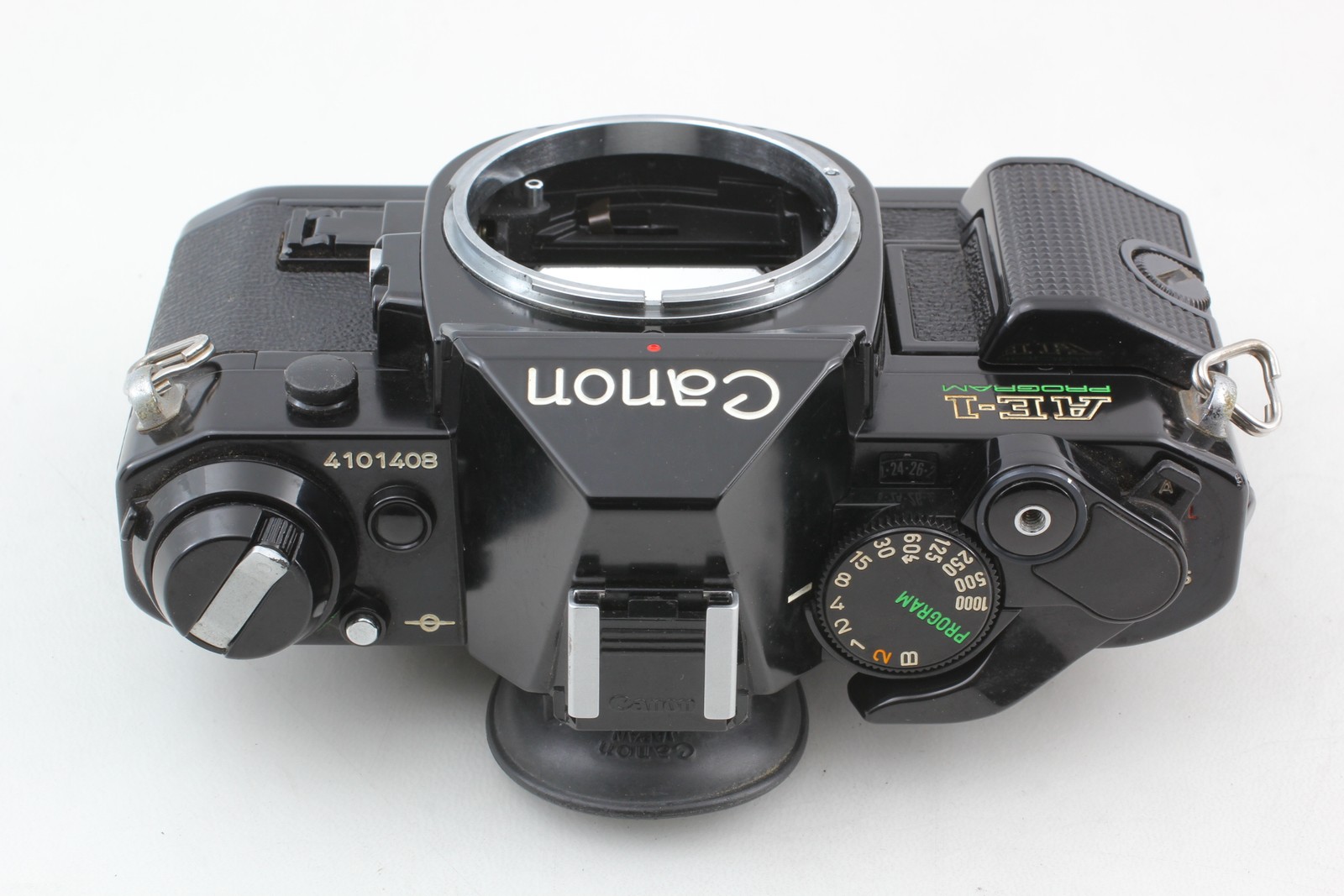[N.MINT] Canon AE-1 Program BLK 35mm Film Camera NFD 50mm F1.8 Lens From JAPAN