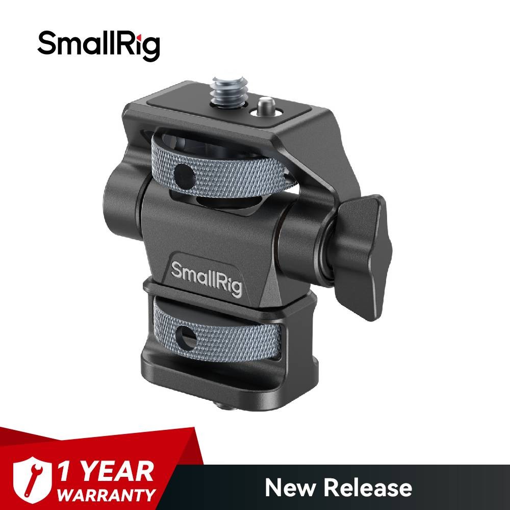 SmallRig Camera Monitor Mount, 360° Swivel and 180° Tilt Monitor Holder 4886