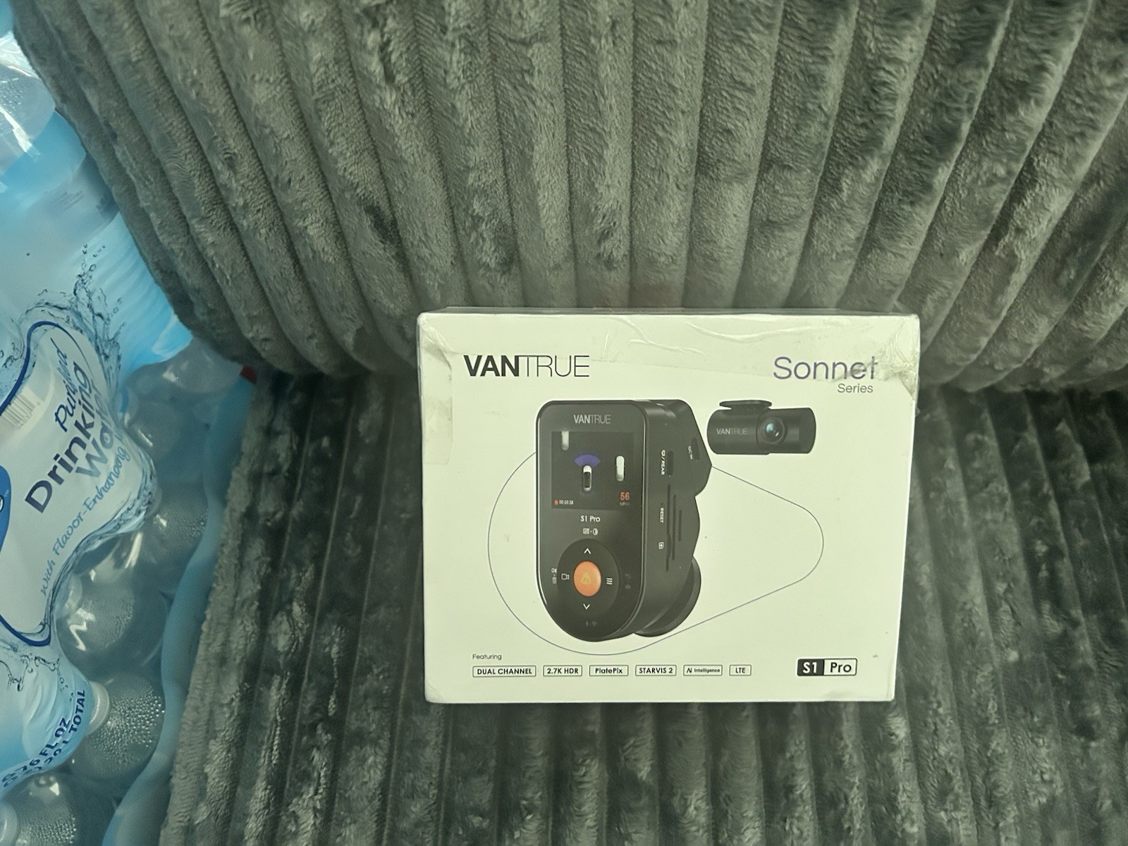 VANTRUE S1 Pro Dash Cam 2.7K 5MP IMX675 HDR GPS WiFi Night Vision 160° FOV TI