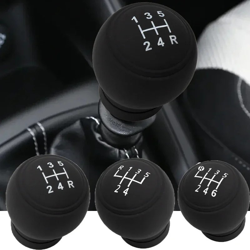 Universal Gear Shift Knob Silicone Cover Manual Shifter Non-Slip Protector