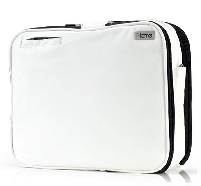 iHome Smart Brief: 13 inch Laptop Briefcase for Mac, White - Free Econo Ship