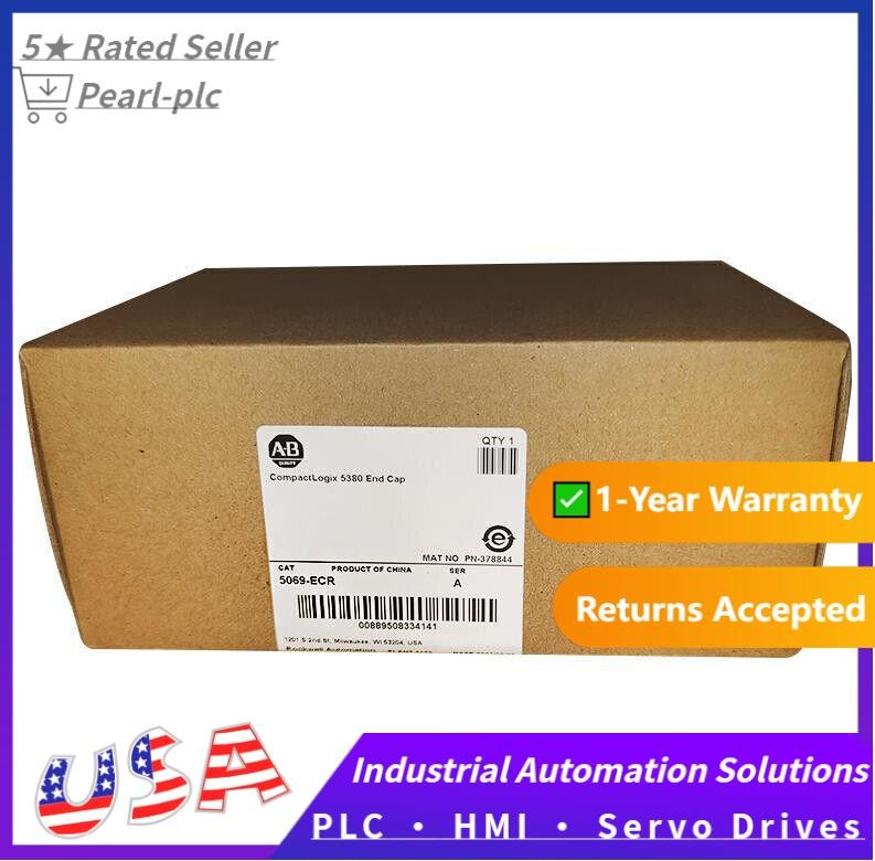 2023 NEW FACTORY SEALED Allen-Bradley AB 5069-ECR Compact Right Cap/Terminator
