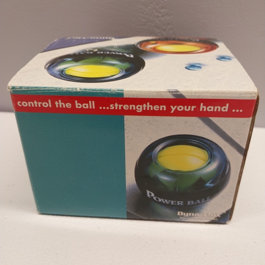 Dyna-Flex Powerball Gyroscopic Wrist Exerciser NEW Open Box Smooth Spin