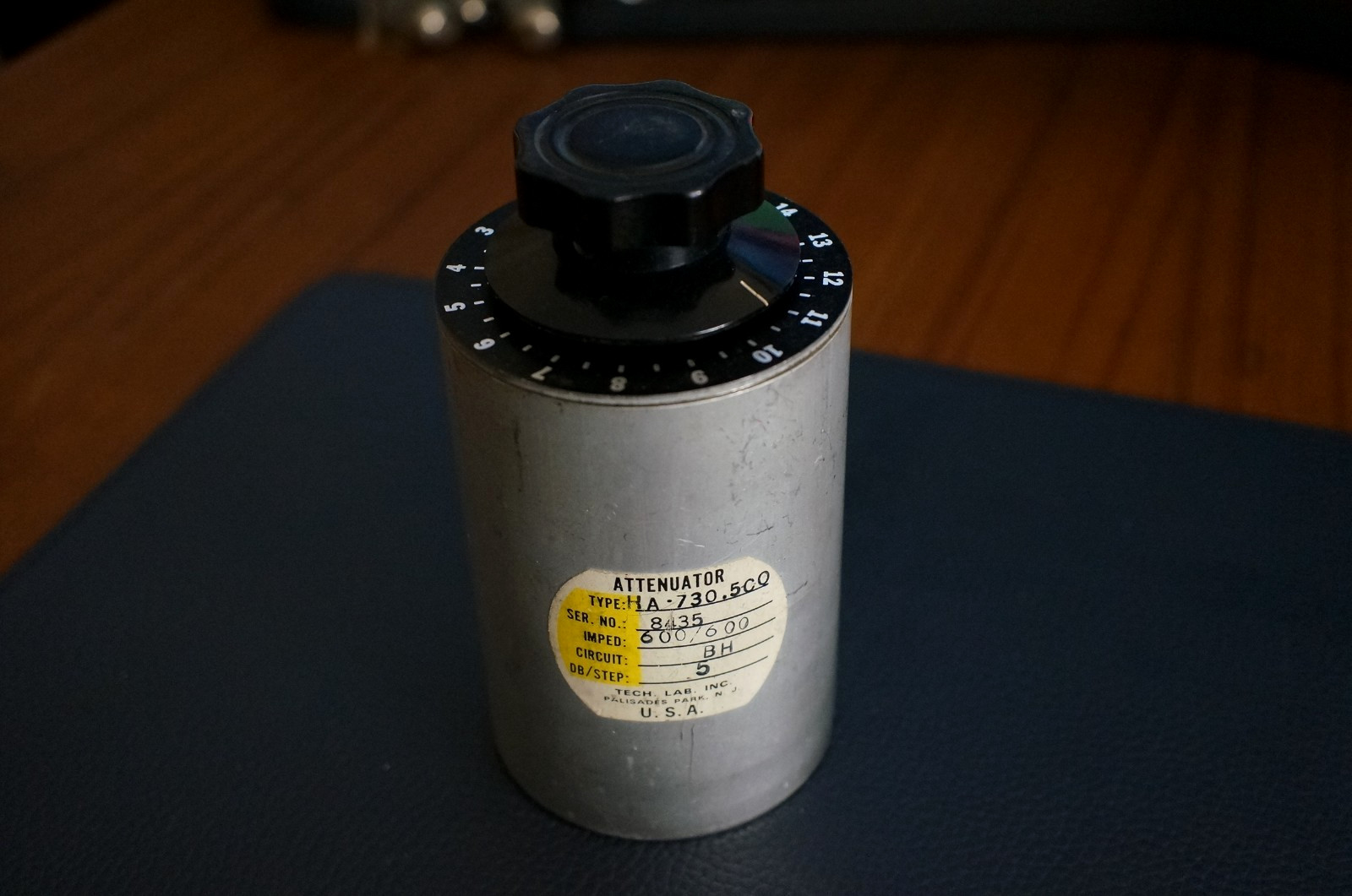 Tech Lab HA 730 . 5CQ  Dual Audio 600/600 Potentiometer / Daven Western Electric