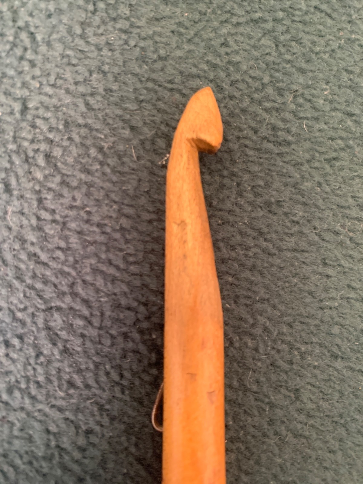3 VTG Wooden Crochet Hooks All Different