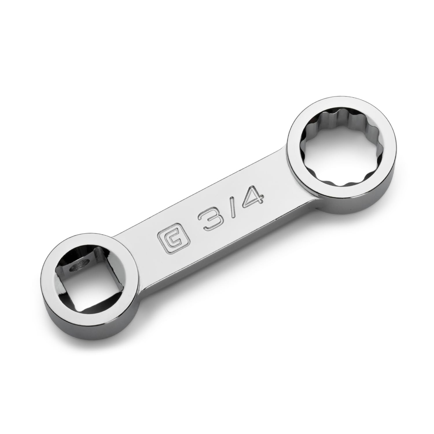 Capri Tools 1/2 in. Drive 3/4 Torque Adapter, 12-Point Box 3/4", Silver