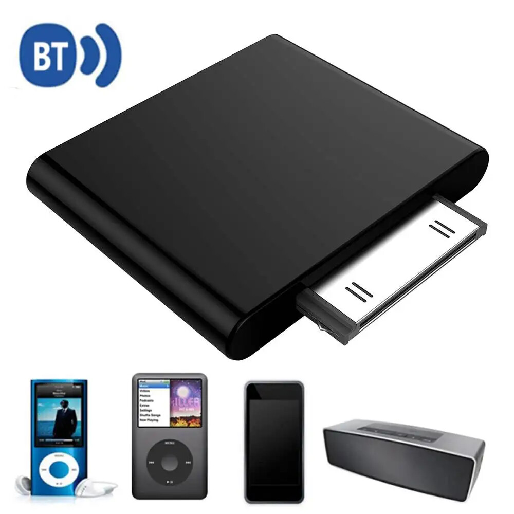 Bluetooth V2.1 Stereo Audio Adapter Dongle 30 Pin Bluetooth Audio Music