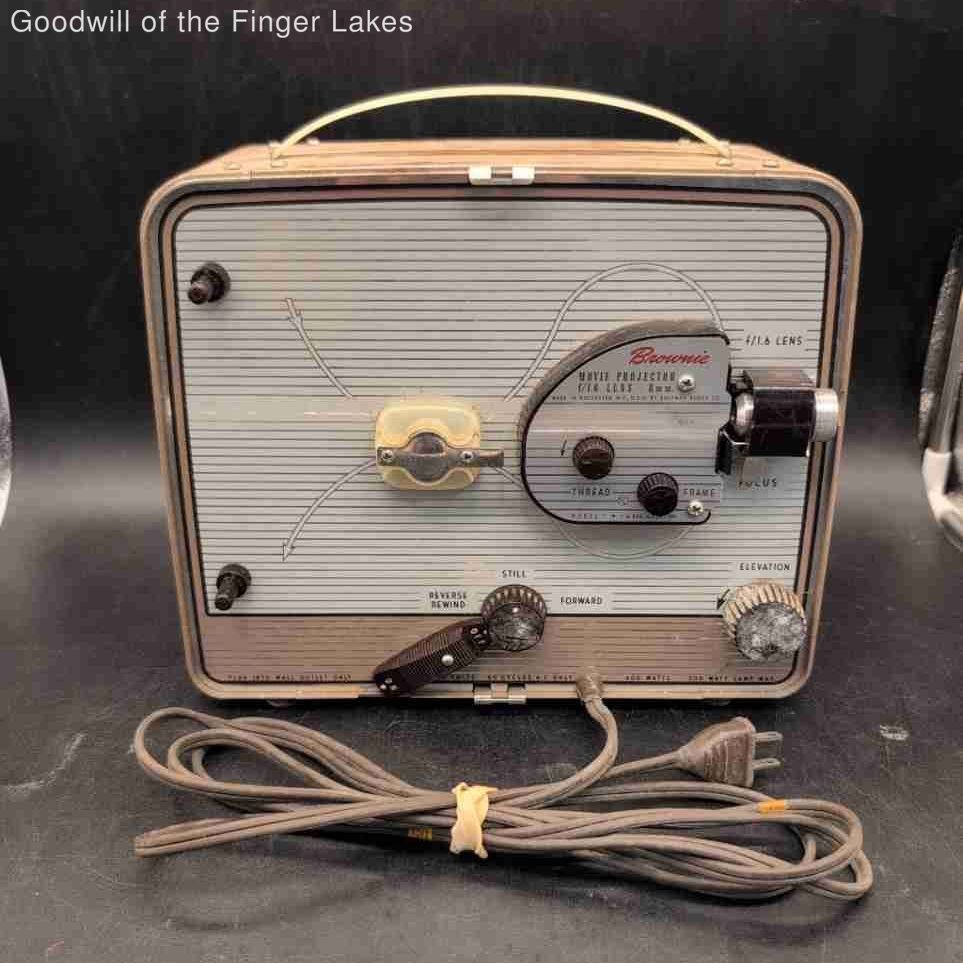 Vintage Kodak Brownie One Six 8mm Movie Projector - UNTESTED