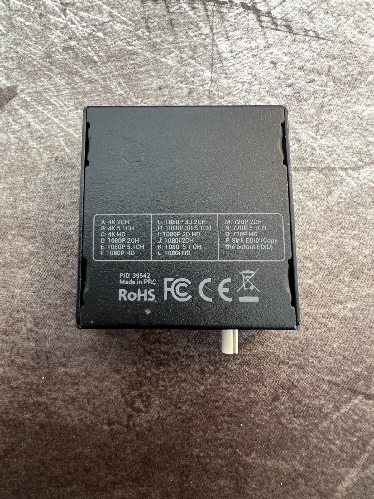 GREAT CONDITION | kwmobile EDID Feeder | 16 HDMI RESOLUTIONS