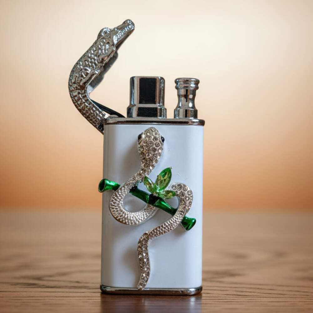 Snake Duel Flame Spitting Lighter