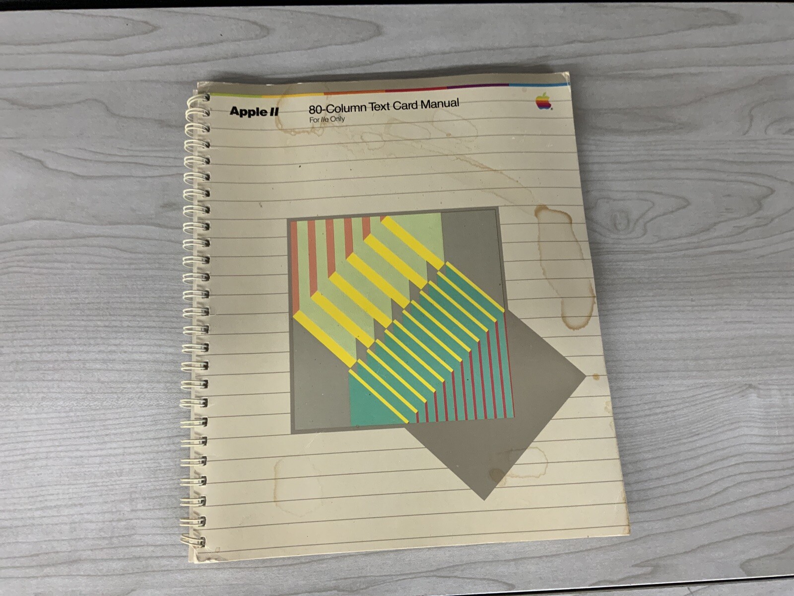 Apple II 80 Column Text Card Manual For IIe Only