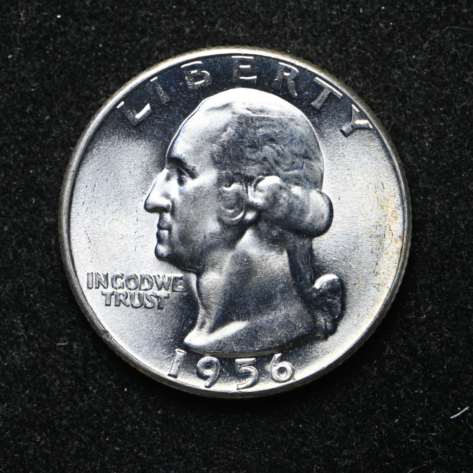 1956 Washington Silver Quarter BU+ (bb16728)