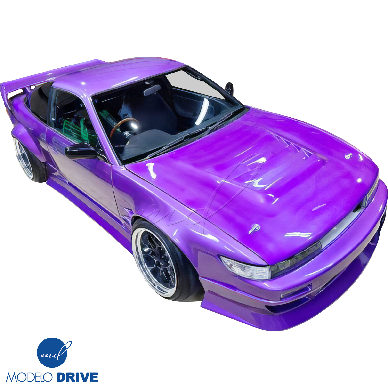 ModeloDrive FRP ORI t3 55mm Wide Body Fenders (front) S13 2/3dr For Nissan