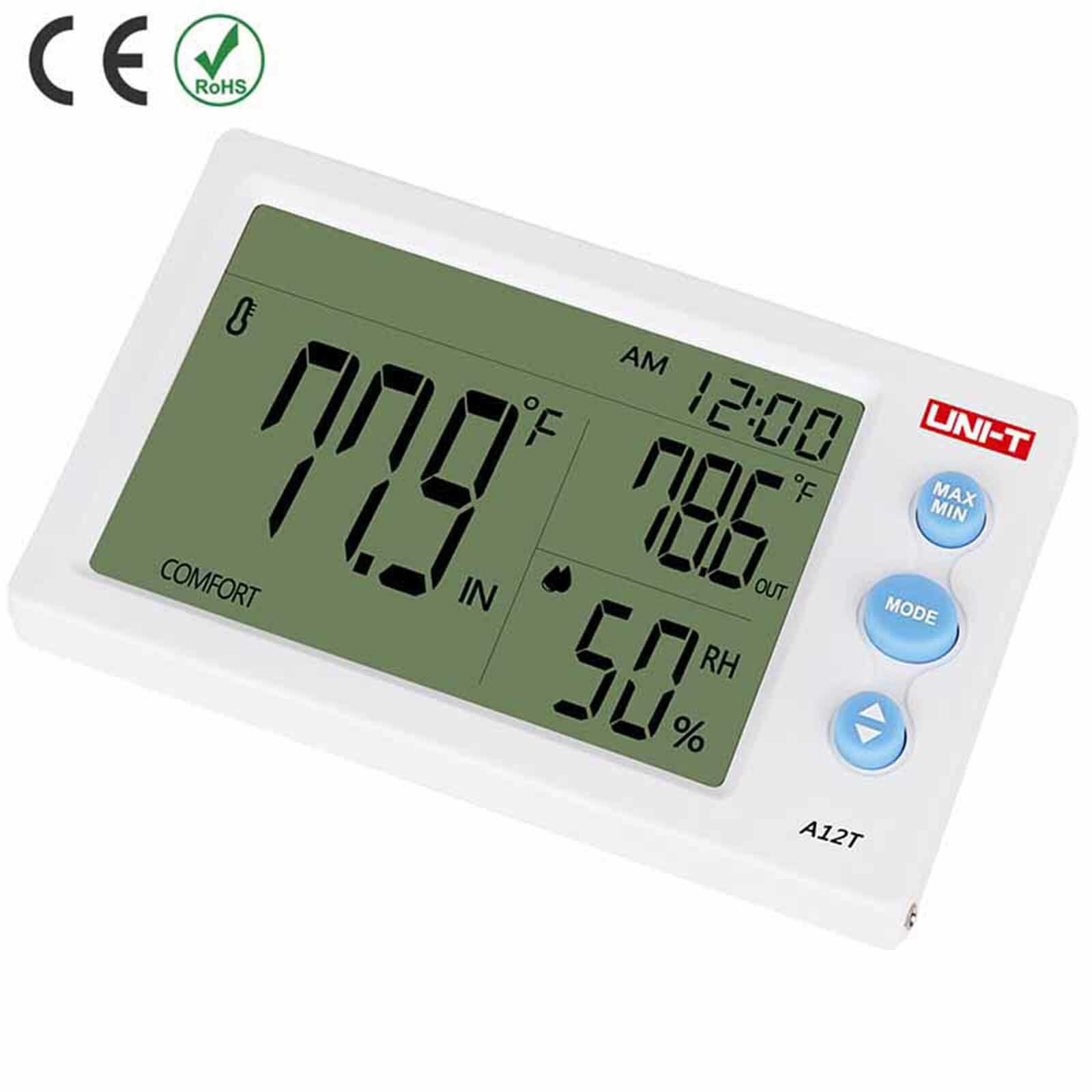UNI-T A12T Temperature Humidity Meter Additional External Sensor Probe ✦Kd