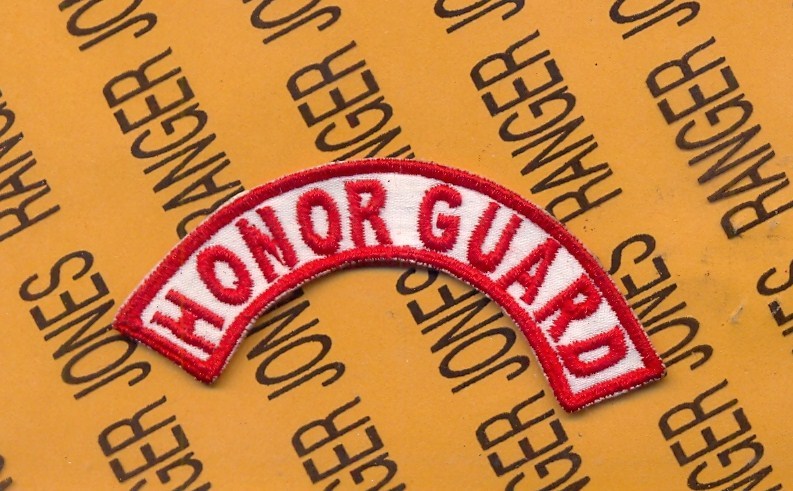 US Army Far East Command FEC HONOR GUARD arc tab patch