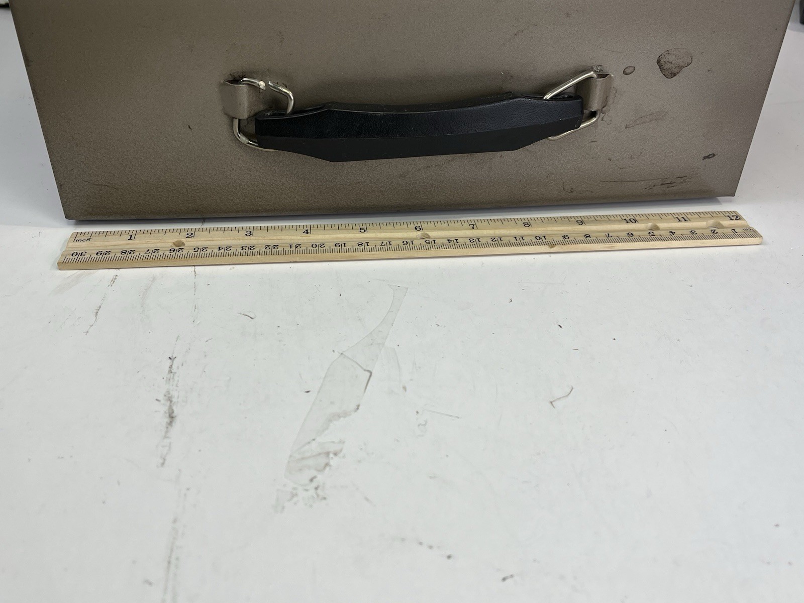 Rockaway Insulated Fire Resistant Safe Document Box Handle Two Keys FL