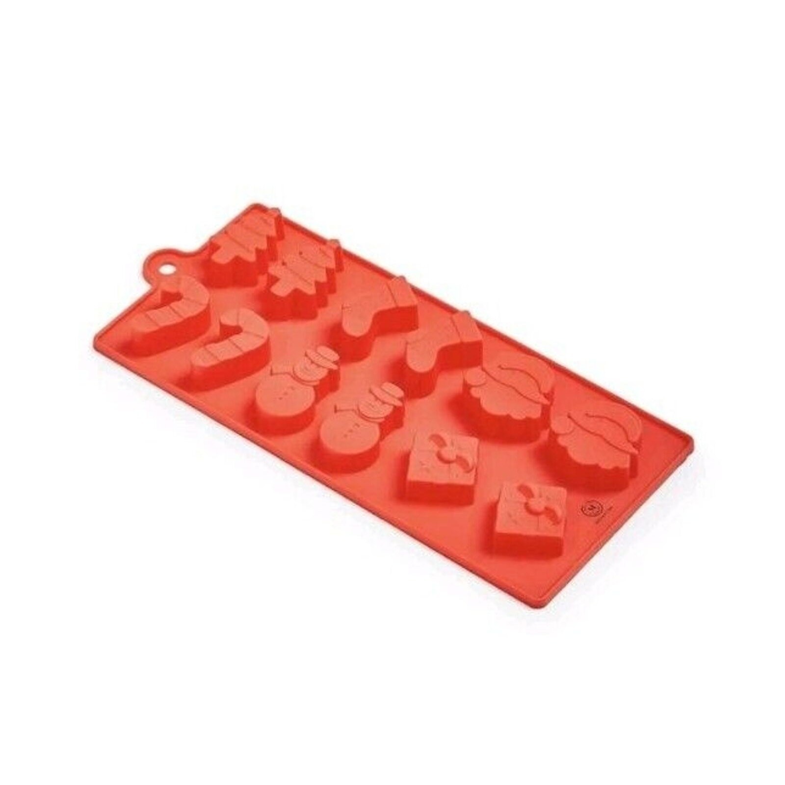 2 Martha Stewart Ice Cube Tray The Holiday Collection Silicone Dishwasher Safe