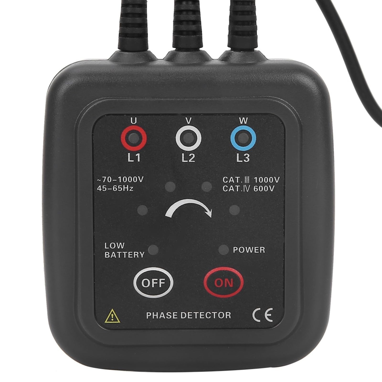 3 Phase Rotation Meter, Phase Meter Indicators, AC 70-1000V Non Phase Sequenc...
