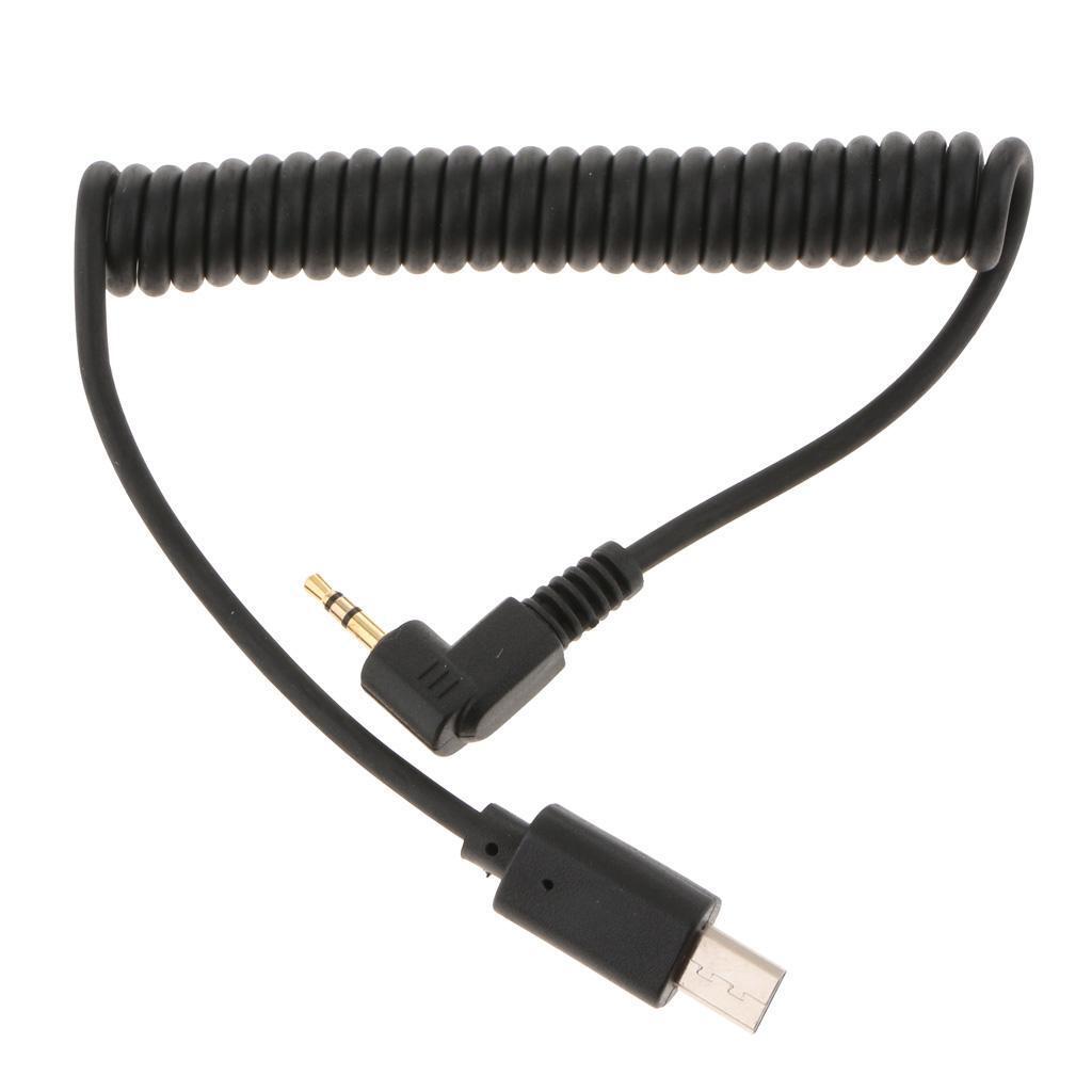 2.5mm to S2 Remote Shutter Cable for Sony Multi Terminal Camera A7R2 RX100M5 A9