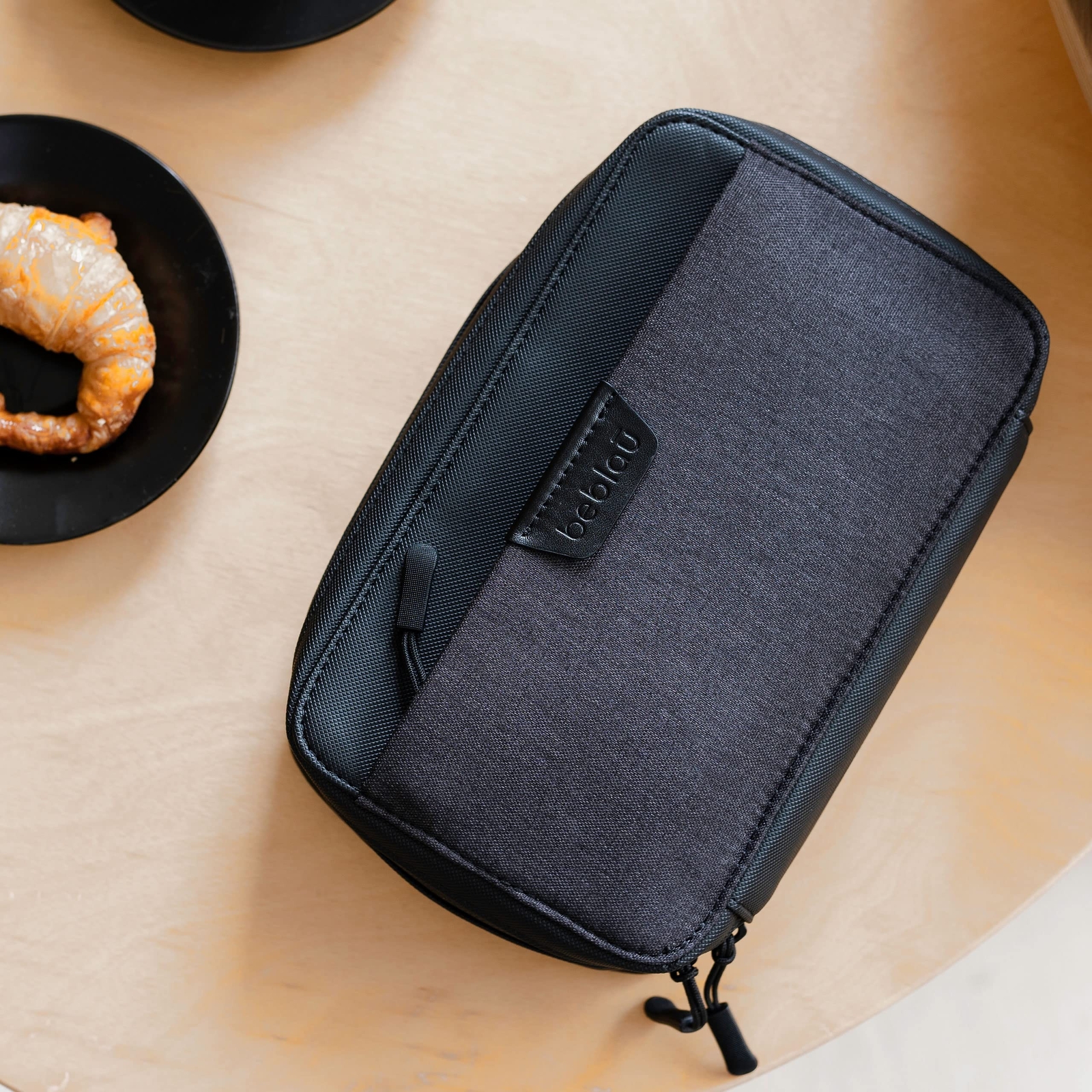 Beblau POUCH Electronics Accessories Organizer Bag | Adjustable strap | Zippe...