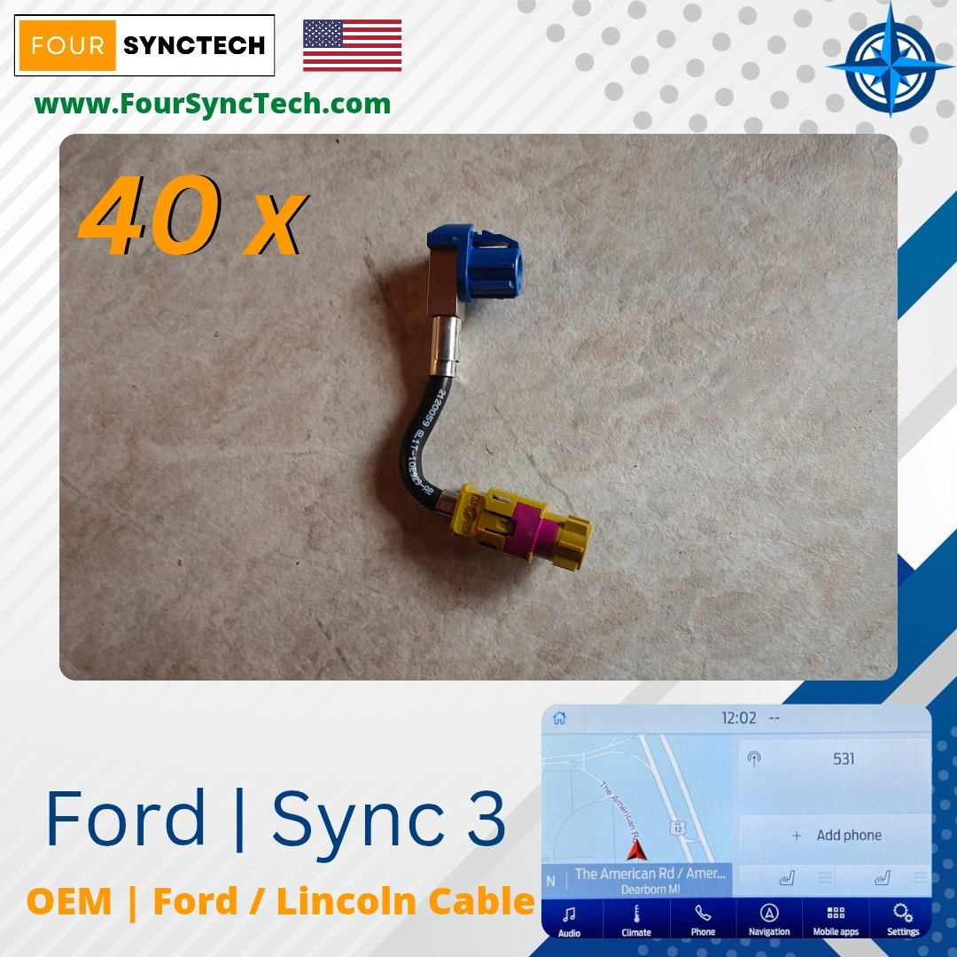 40x SYNC 3 Touchscreen to APIM Cable Replacement Screen Cable New GL1Z-10E929-AA