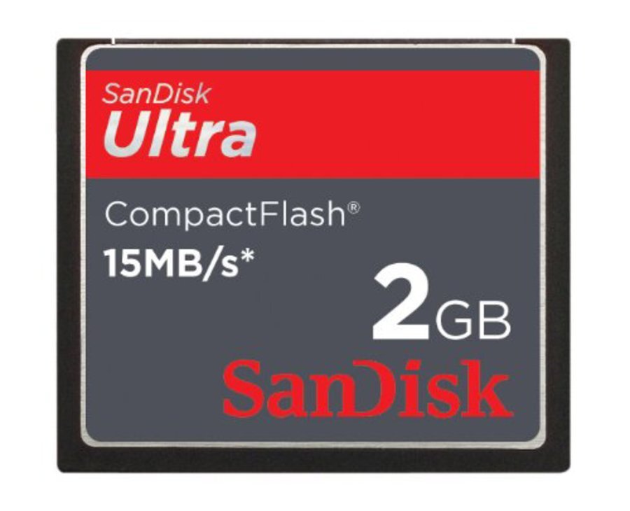SanDisk Ultra CompactFlash 2 GB Memory Card 15MB/s (SDCFH-002G-U46)