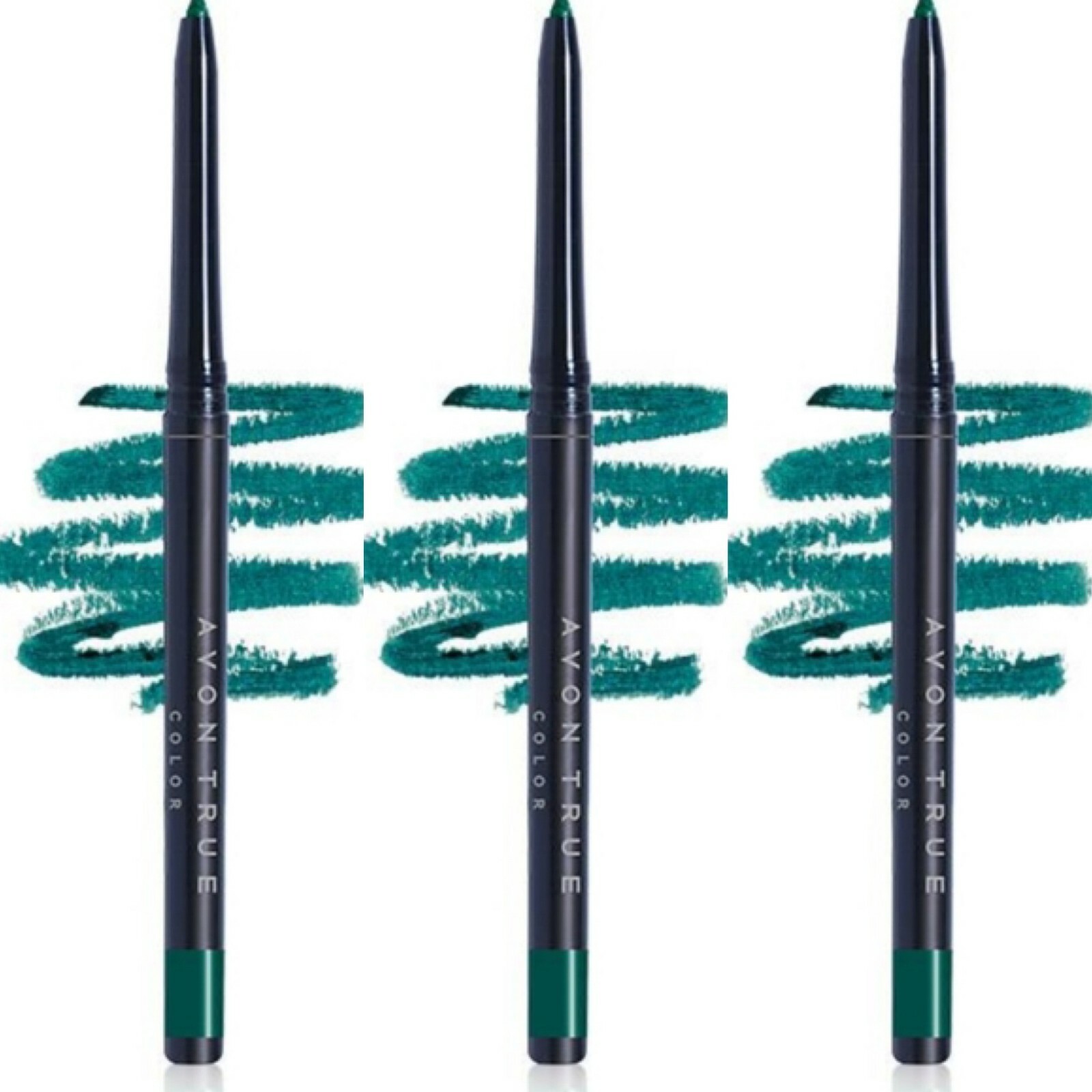 Avon True Color Glimmersticks Eyeliner  - Emerald 0.28 g / Set of 3