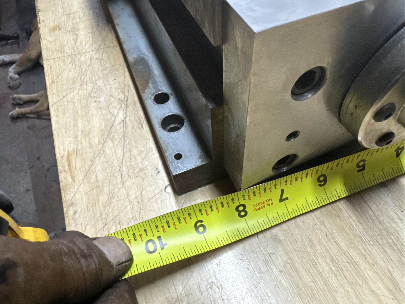Russell T Gilman Linear Slide Table Heavy Duty CNC Machine Stage