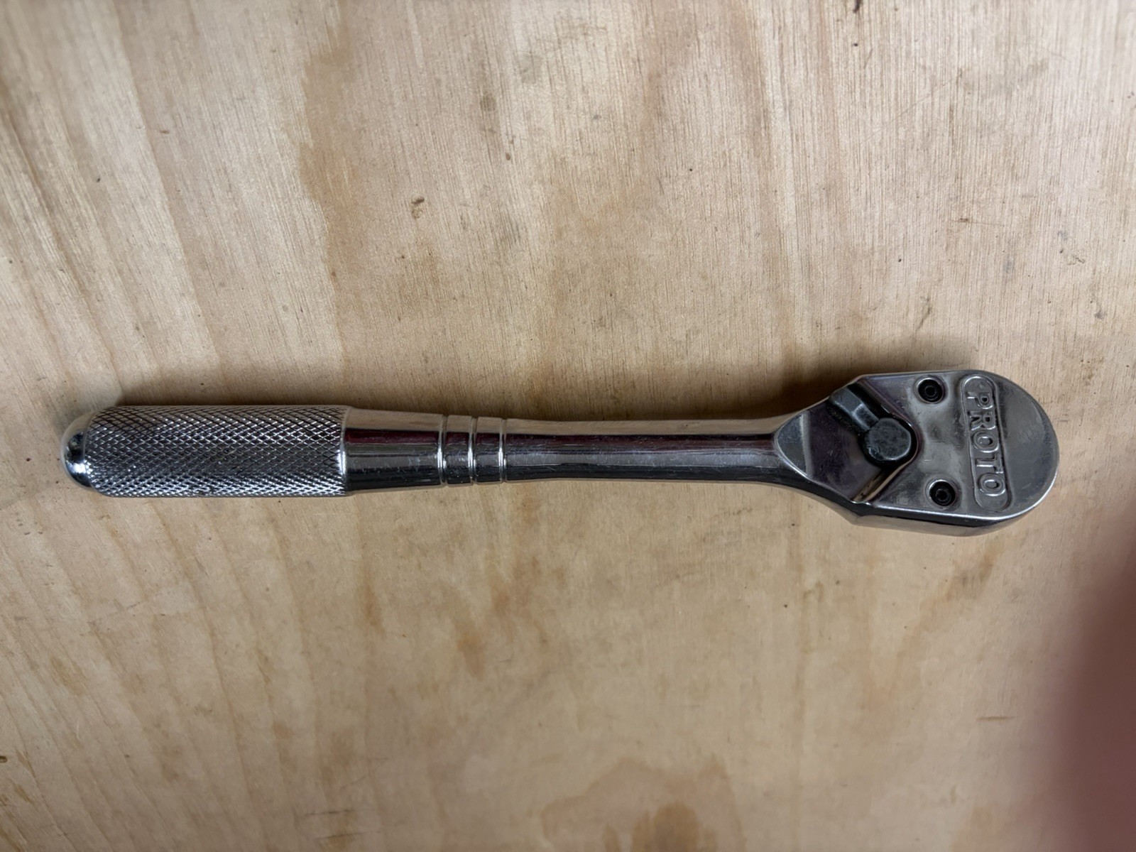 Vintage Proto 3/8” Ratchet. No. 5249P. Made in the United States.