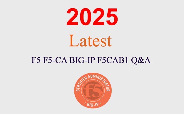 F5 F5-CA BIG-IP F5CAB1 GUARANTEED (1 month update)