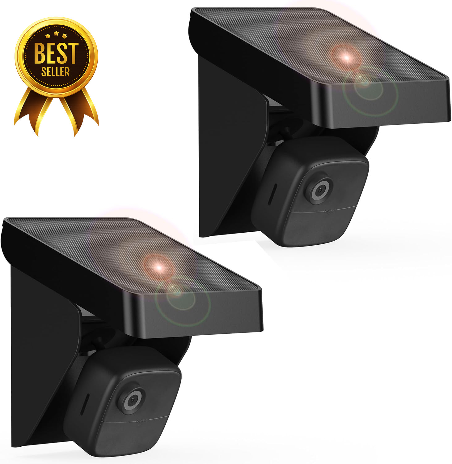 Solar Panel for Blink Outdoor 4 XT3 XT2 Camera 3300mAh 2 Pack