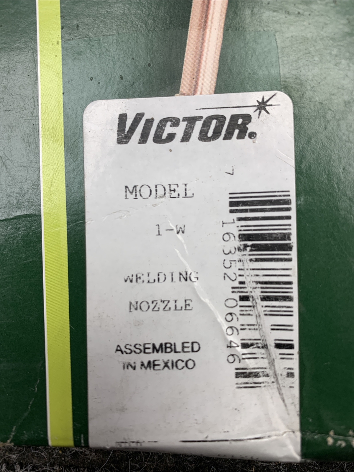New VICTOR 1-W Welding Nozzle